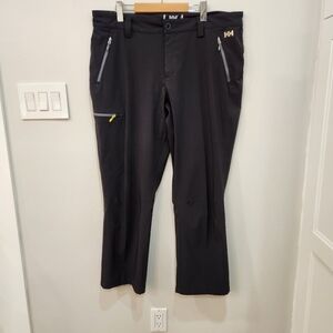 Helly Hansen Pants Mens 38x31 Black Performance Wear Hiking Stretch *China